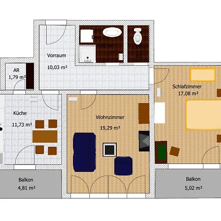 Flataid Cityapartment Zentrum-citypark
